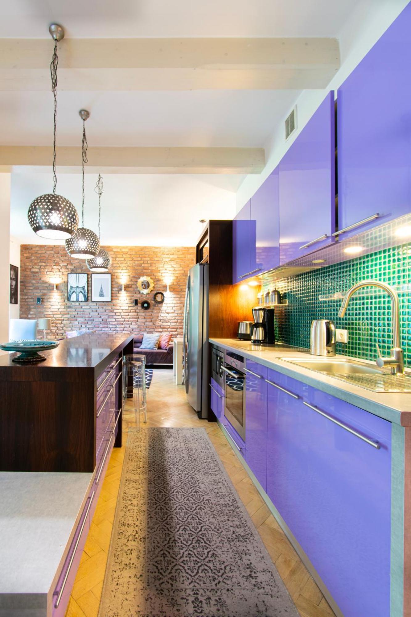 Spacious 3Br Apartment With Ac In Living Room, 2 Balconies คราคูฟ ภายนอก รูปภาพ